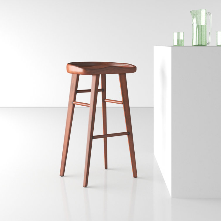 Irving Solid Wood Bar & Counter Stool & Reviews AllModern